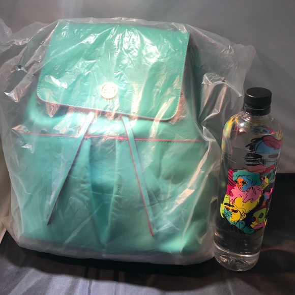 Boutique-Tracy Negoshian green Tracy mini backpack - Picture 8 of 8